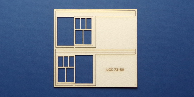 LCC 73-58 O gauge set of windows for LCC 73-15